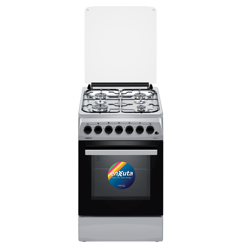 Cocina Inox multigas combinada- Enxuta